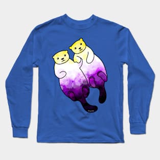 Non-binary otters. Long Sleeve T-Shirt